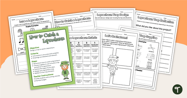 How to Catch a Leprechaun STEM Project teaching resource