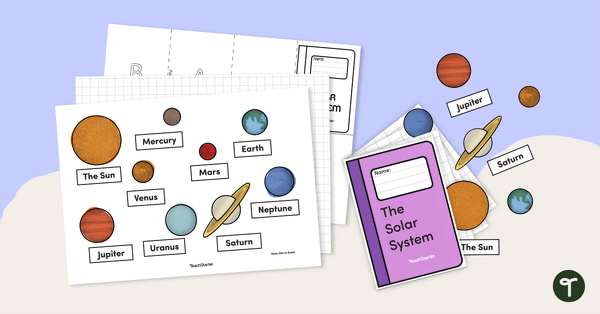 Image of The Solar System – Cut and Paste Activity