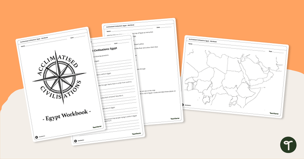 Image of Acclimatised Civilisations: Egypt – Workbook