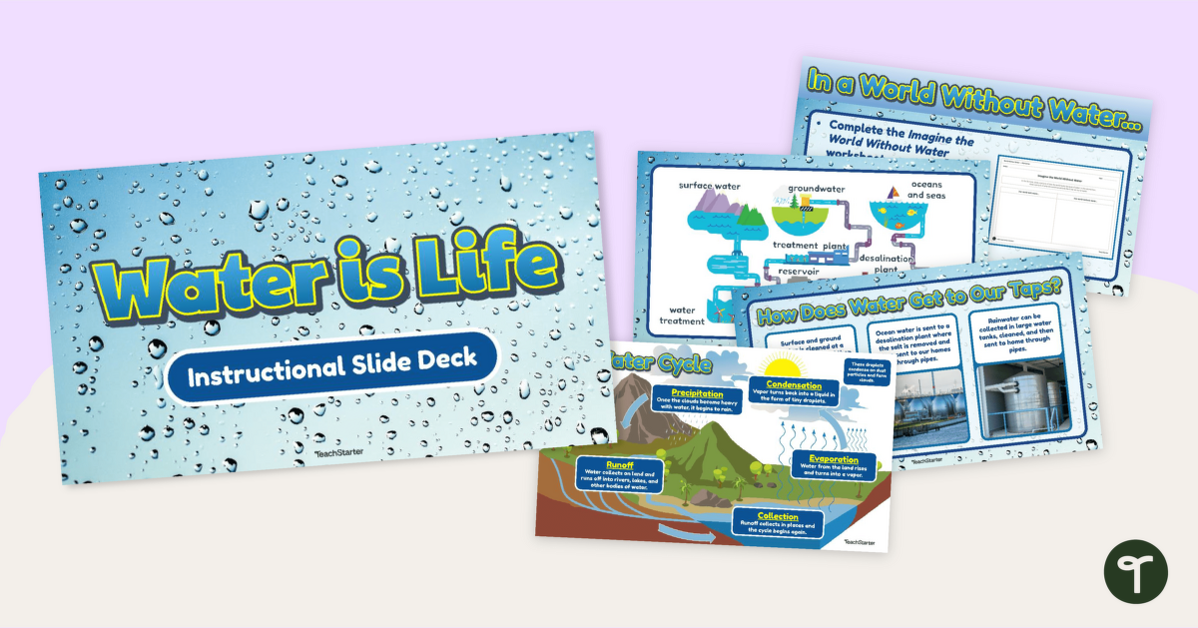 Water is Life - Instructional PowerPoint teaching resource