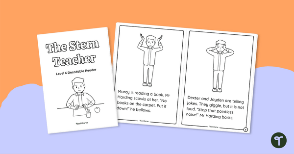 Go to The Stern Teacher - Decodable Reader (Level 6) teaching resource