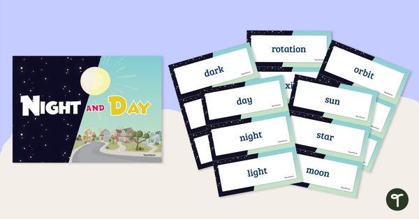 Image of Night and Day Word Wall