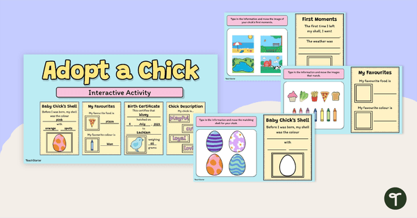 Go to Adopt a Chick Interactive Activity teaching resource