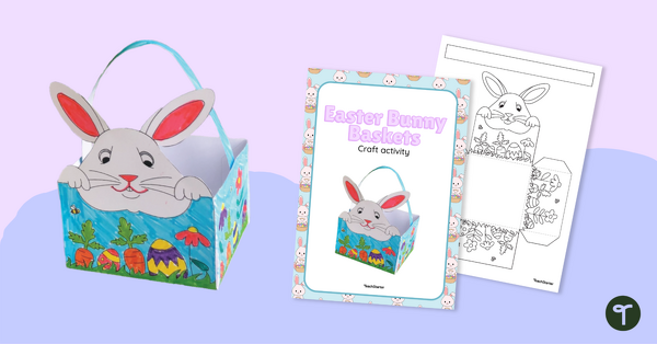 Go to Easter Bunny Basket – Template teaching resource