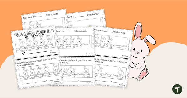 Bunny Subtraction - Printable Easter Book teaching resource