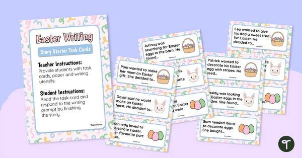 Go to Easter Writing Prompts - Story Starters teaching resource