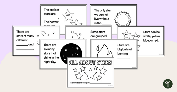 Go to All About Stars – Mini-Book teaching resource