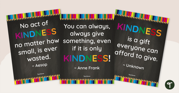 Go to Kindness Posters teaching resource