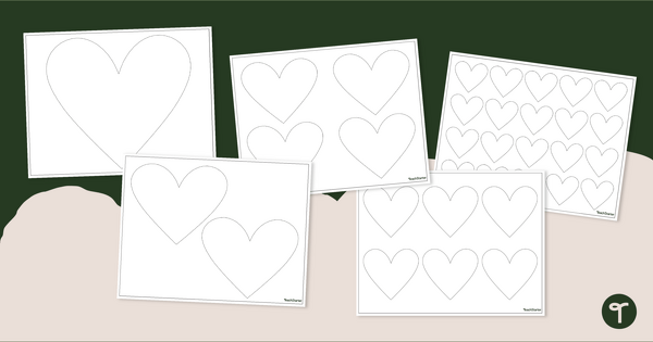 Go to Heart Templates teaching resource