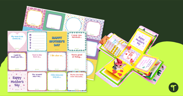 Go to Mother's Day Decorative Square Templates teaching resource