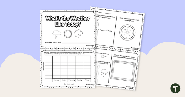 Go to What's the Weather Like Today? – Mini-Book teaching resource