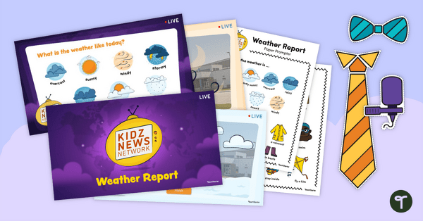 Image of Daily Weather Report – Interactive Powerpoint