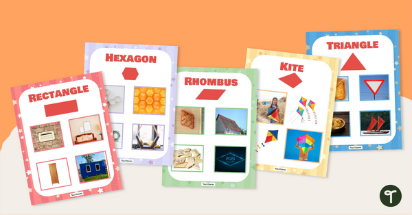 Go to 2D Shapes in the Environment Poster Pack teaching resource