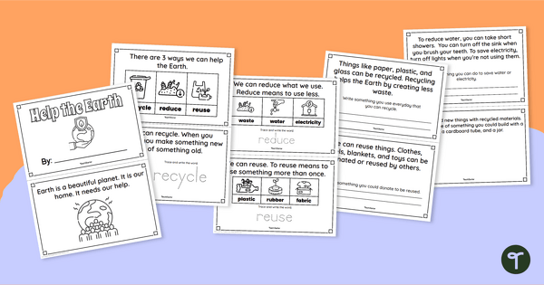 Go to Reduce Reuse Recycle! - Printable Earth Day Read-Alouds teaching resource
