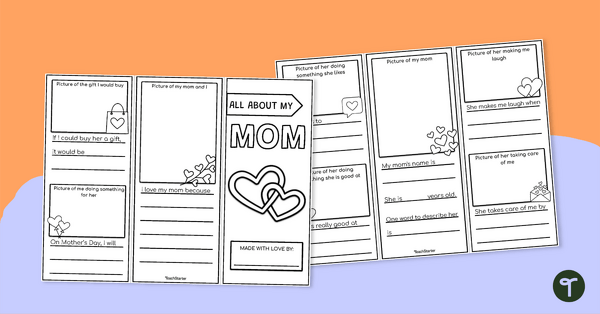 Go to Mother's Day Brochure Activity teaching resource