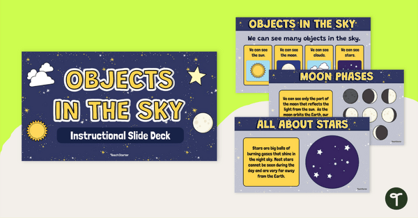 Objects in the Sky – Instructional Slide Deck teaching resource