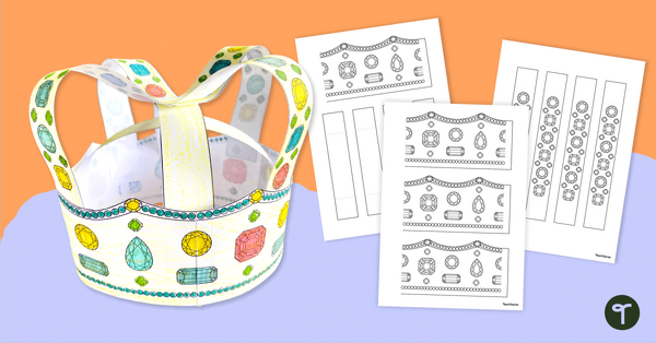 Go to Make Your Own Crown Template teaching resource