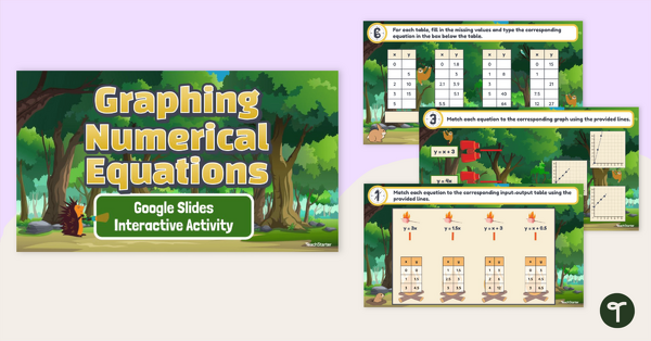 Go to Graphing Numerical Equations – Google Slides Interactive Activity teaching resource
