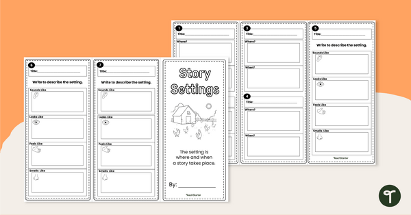 Go to Story Settings - Brochure Template teaching resource