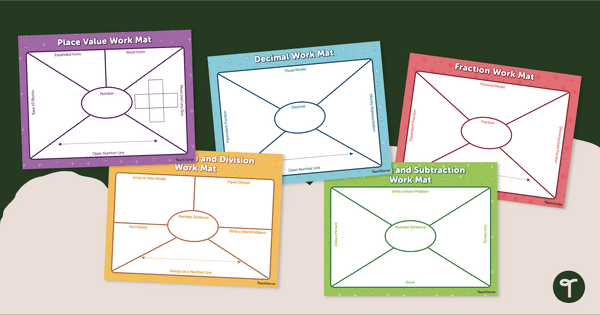 Place Value Work Mat