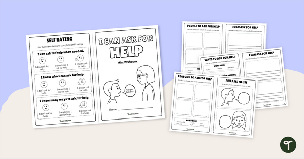 Go to I Can Ask for Help - Mini Workbook teaching resource