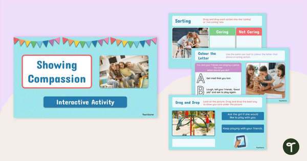 Go to Showing Compassion – Interactive Activity teaching resource