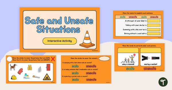 Go to Safe and Unsafe Interactive Activity teaching resource
