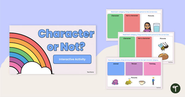 Image of Character or Not? - Interactive Activity