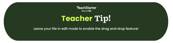 Main Idea and Details - Interactive Peg Cards teaching resource