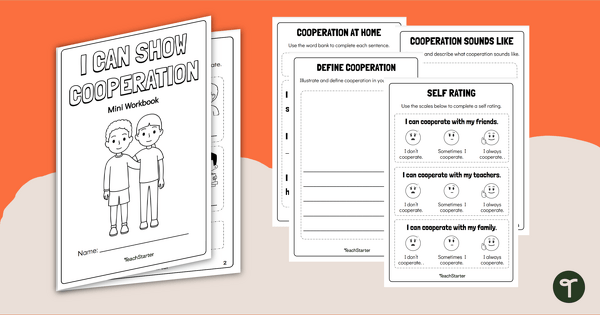 Go to I Can Show Cooperation Mini Workbook teaching resource