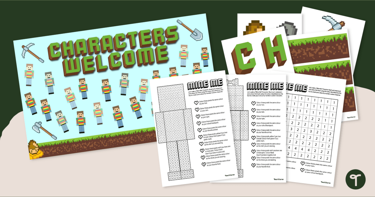 Characters Welcome! Back to School Bulletin Board teaching resource