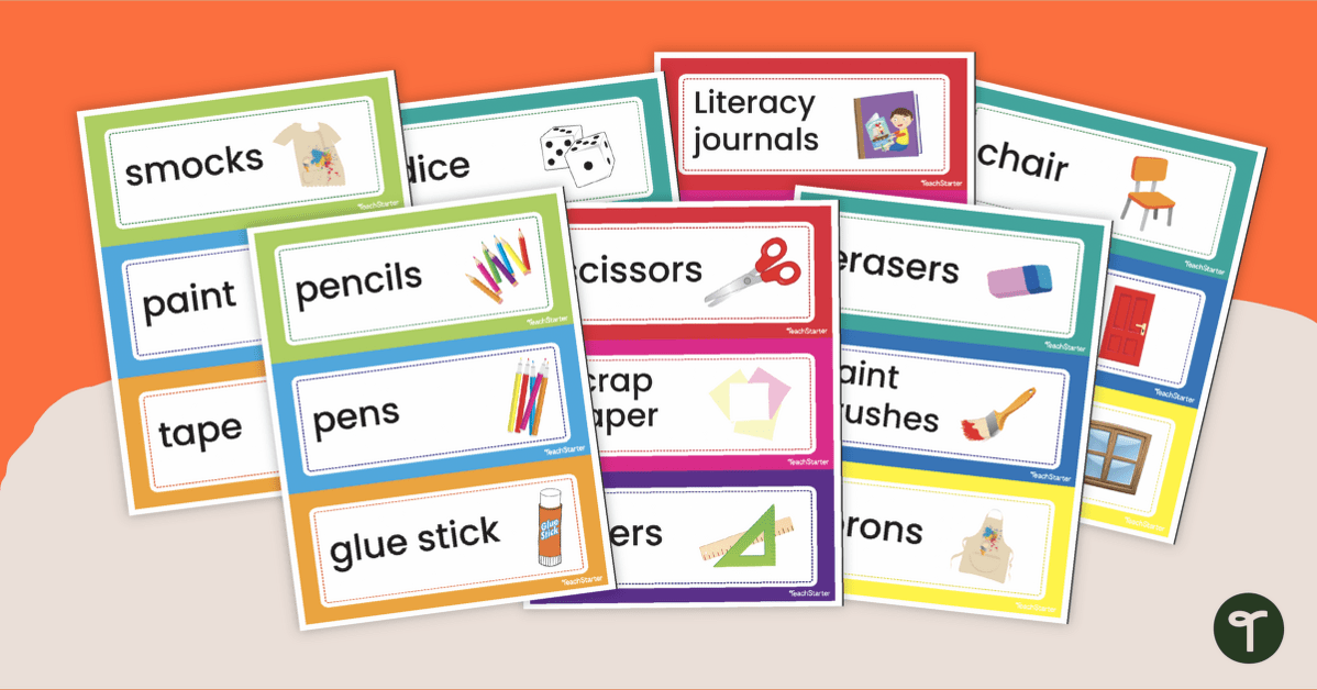 Read the Room - Classroom Labels With Pictures teaching resource