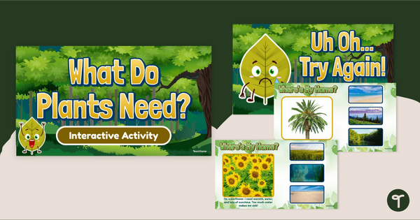 Go to What Do Plants Need? Plant Habitat Interactive Game teaching resource
