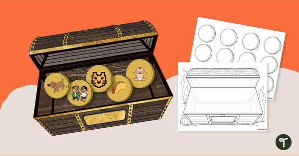Image of My Treasure Chest – All About Me Craft