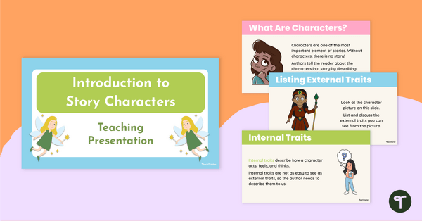 Go to Introduction to Story Characters Teaching Slides teaching resource