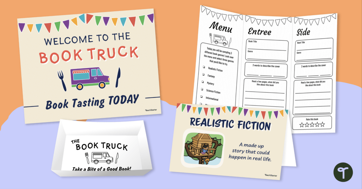 Classroom Book Truck – Resource Pack teaching resource