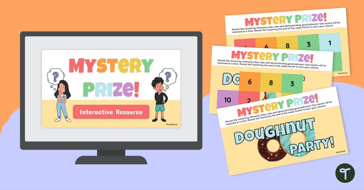 Digital Mystery Rewards – Interactive Resource teaching resource