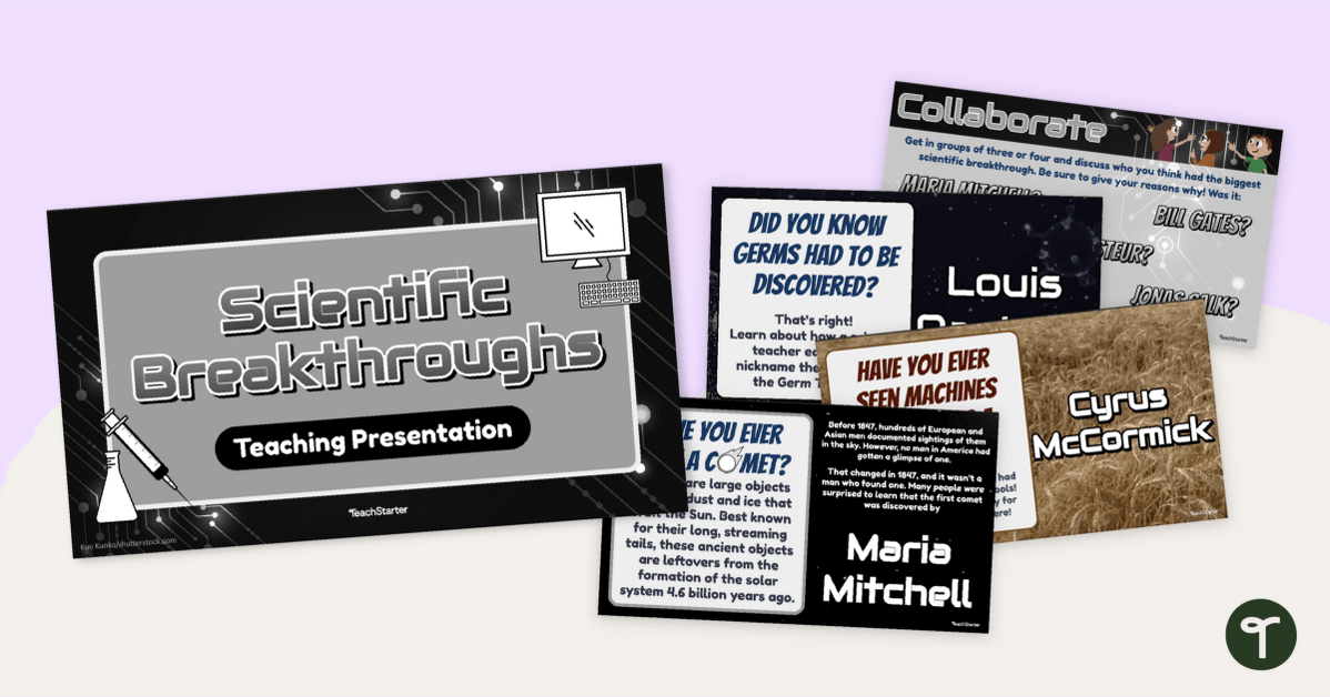 Famous Scientists and Inventors - Teaching Slide Deck teaching resource