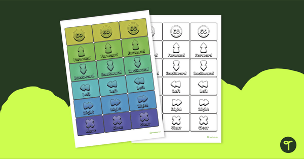 Go to Coding Robot Direction Cards teaching resource