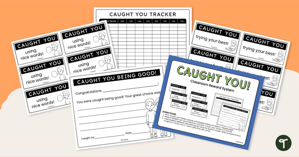 Go to Caught Being Good! Class Reward System teaching resource