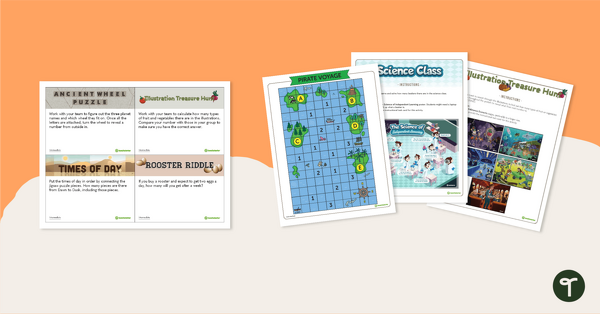 Go to Let's Cooperate Code Cracker - Lower KS2 teaching resource