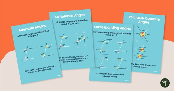 Go to Advanced Angles Poster Pack teaching resource