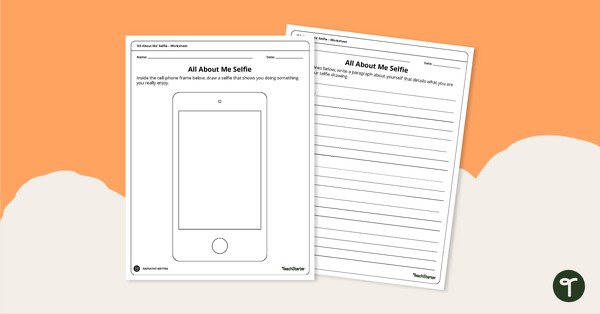 Go to 'All About Me' Selfie – Writing Template teaching resource