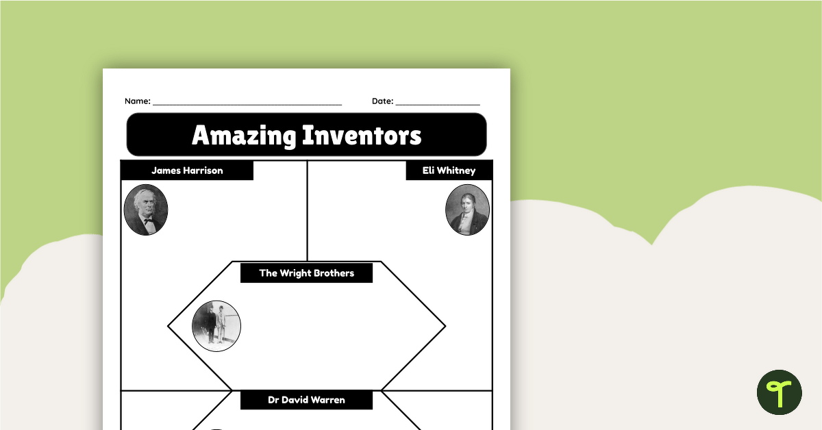 Amazing Innovators Note-Taking Organiser teaching resource