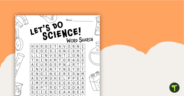 Go to Science Word Search - Lower Grades teaching resource