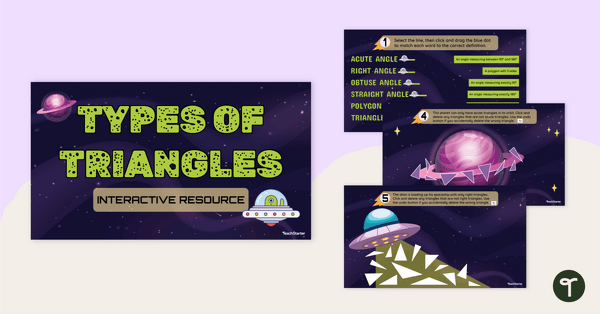 Go to Types of Triangles Interactive Game teaching resource