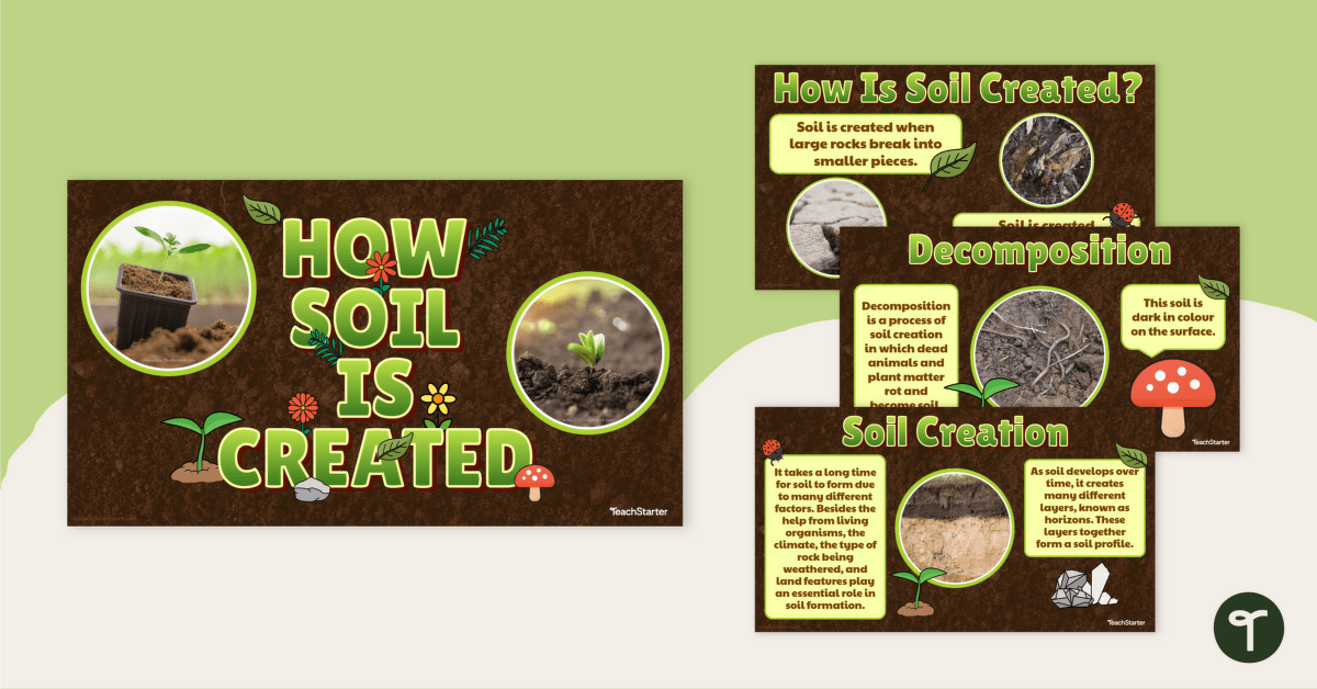 How Soil Is Created – Teaching Presentation teaching resource