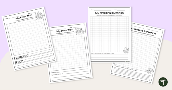 Go to My Amazing Invention - Planning Templates teaching resource