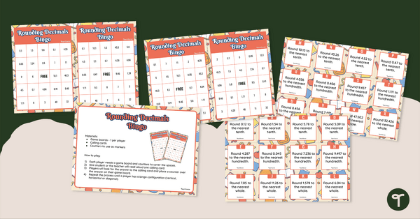 Image of Rounding Decimals Bingo