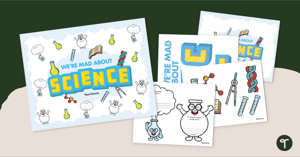 Go to Science Bulletin Board - We’re Mad About Science! teaching resource